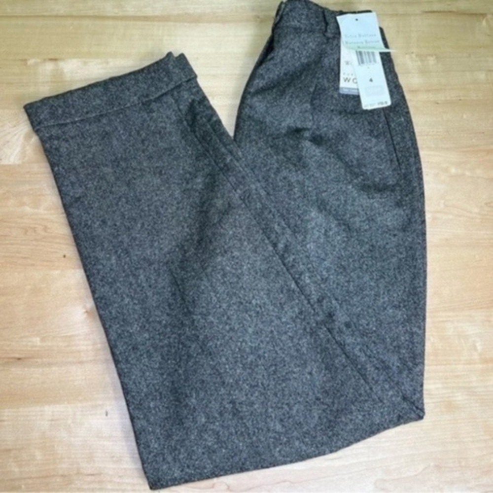 Ralph Lauren pure wool grey NWT high waist pants size 4